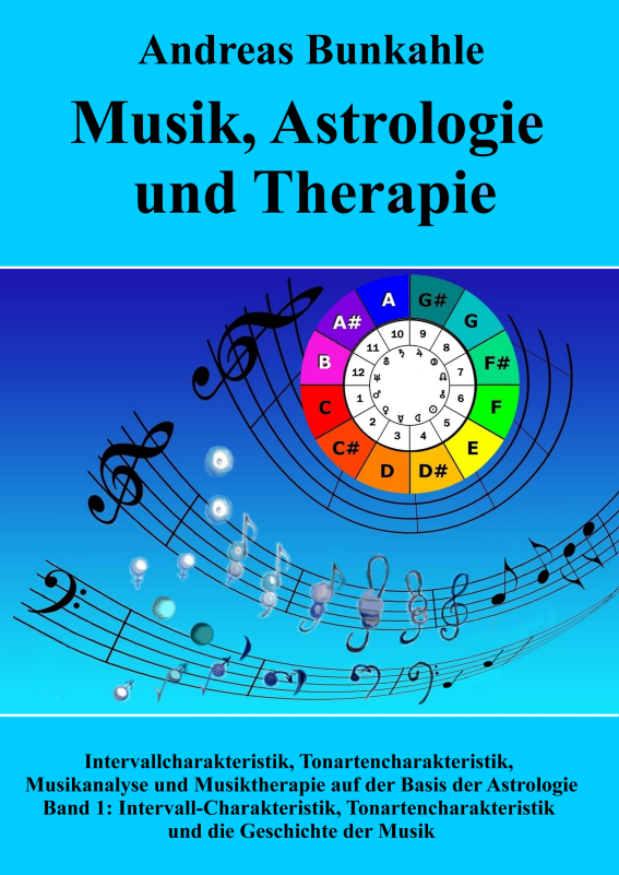 Buch Musik, Astrologie und Therapie Band 1- Andreas Bunkahle