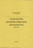 Buch Friedrich_Charaktere_II Homöopathie bunkahle.com