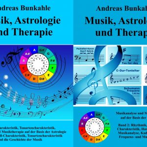 Buchserie Musik und Astrologie und Therapie Band 1 2 Bunkahle